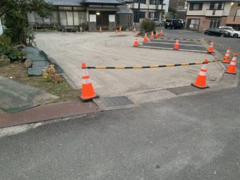 横須賀市野比駐車場舗装工事